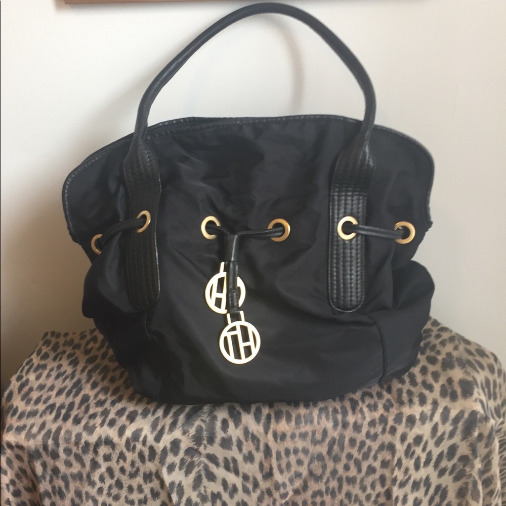 Large TOMMY HILFIGER Tote Drawstring Hangbag